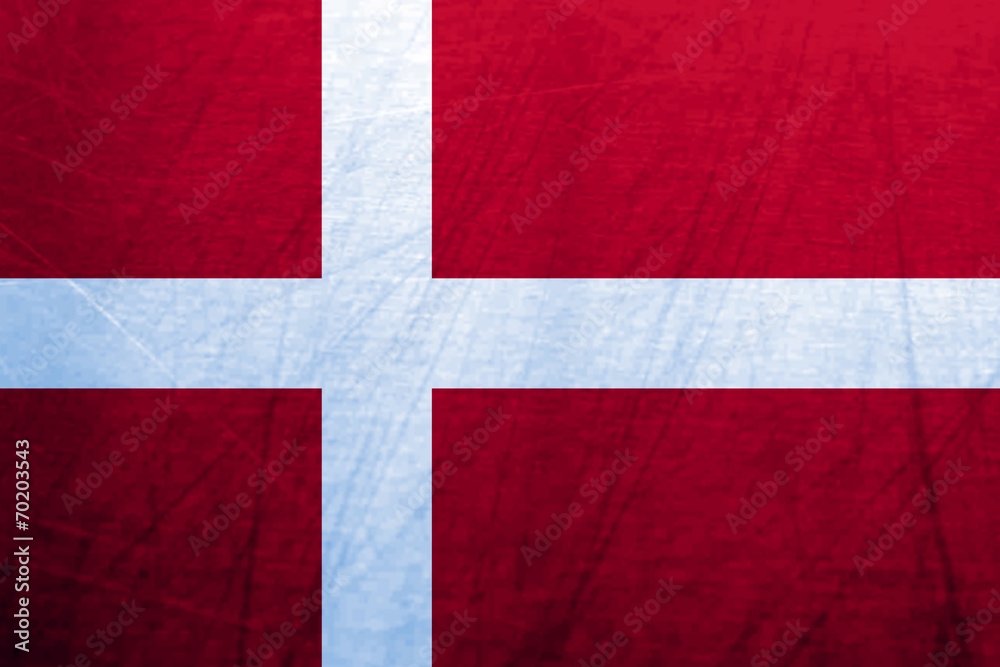 Ice Flag of Denmark