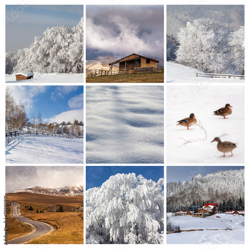 High Quality Winter collage