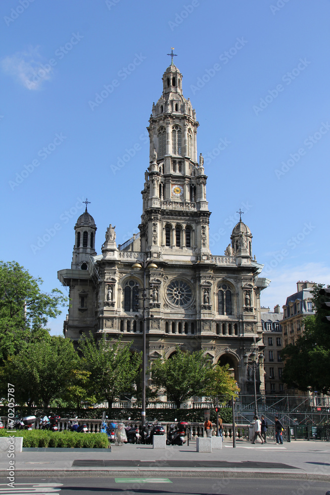 Fototapeta premium Eglise de la Sainte-Trinité (Paris)