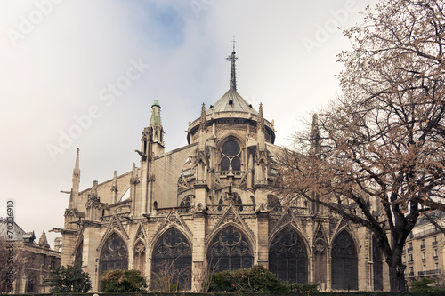 Notre Dame de Paris back View © krasota_vokrug