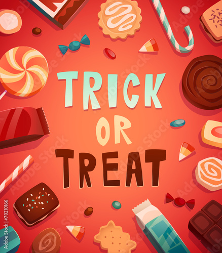 Halloween poster \ background \ card. Vector illustration.