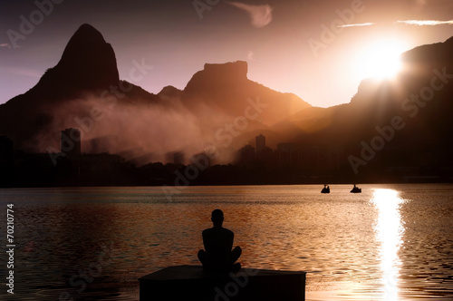 Meditation in Rio de janeiro