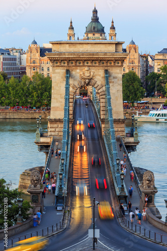 Photography Chain Bridge, Budapest, Hungary
