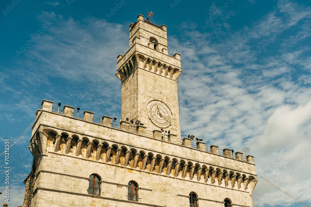 Torre civica di Muntepulciano - Toscana
