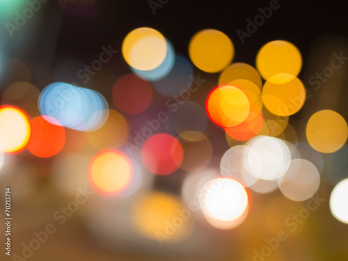 blurred lights abstract color background
