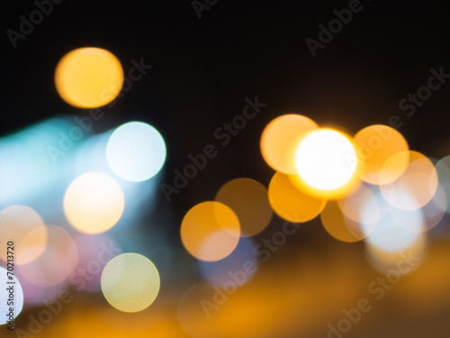 blurred lights abstract color background