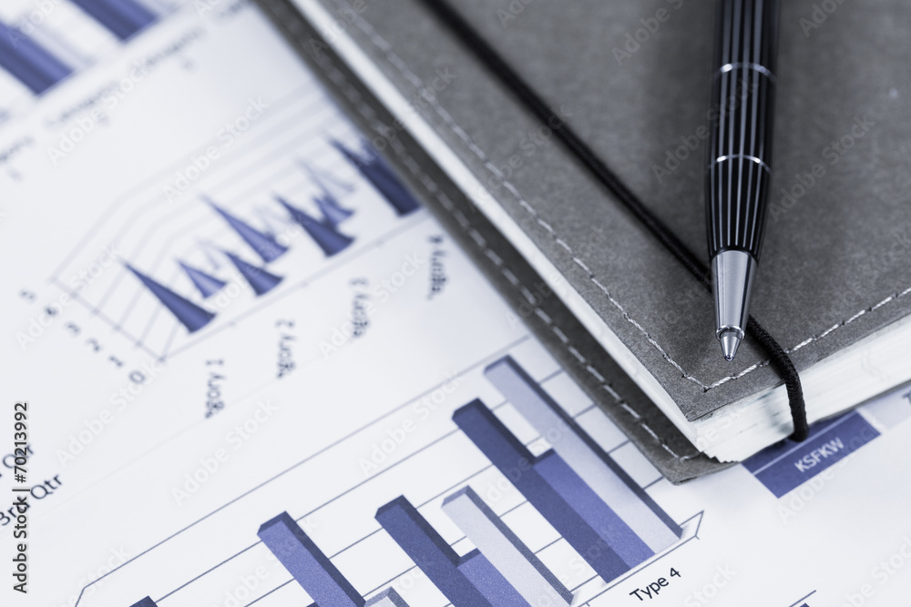 Showing business and financial report. Accounting Showing business and financial report. Accounting