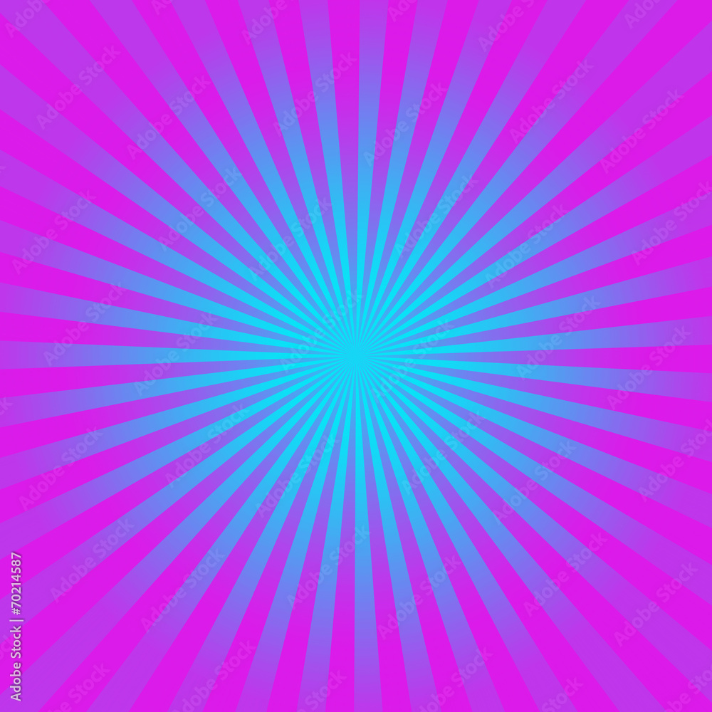 Obraz premium Purple and blue starburst background
