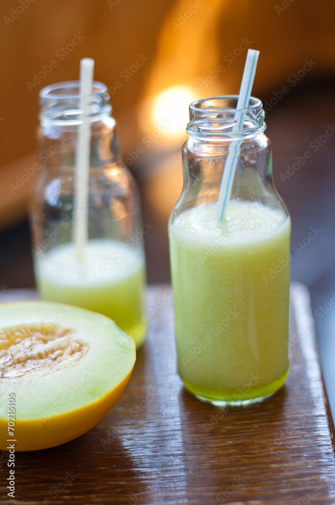 Honeydew melon smoothie Honeydew melon smoothie