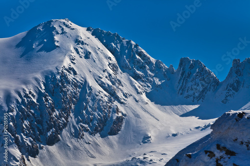 Negoiu peak in winter