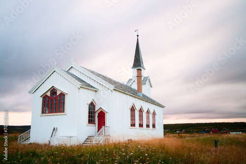 Kirche Nesseby in Norwegen