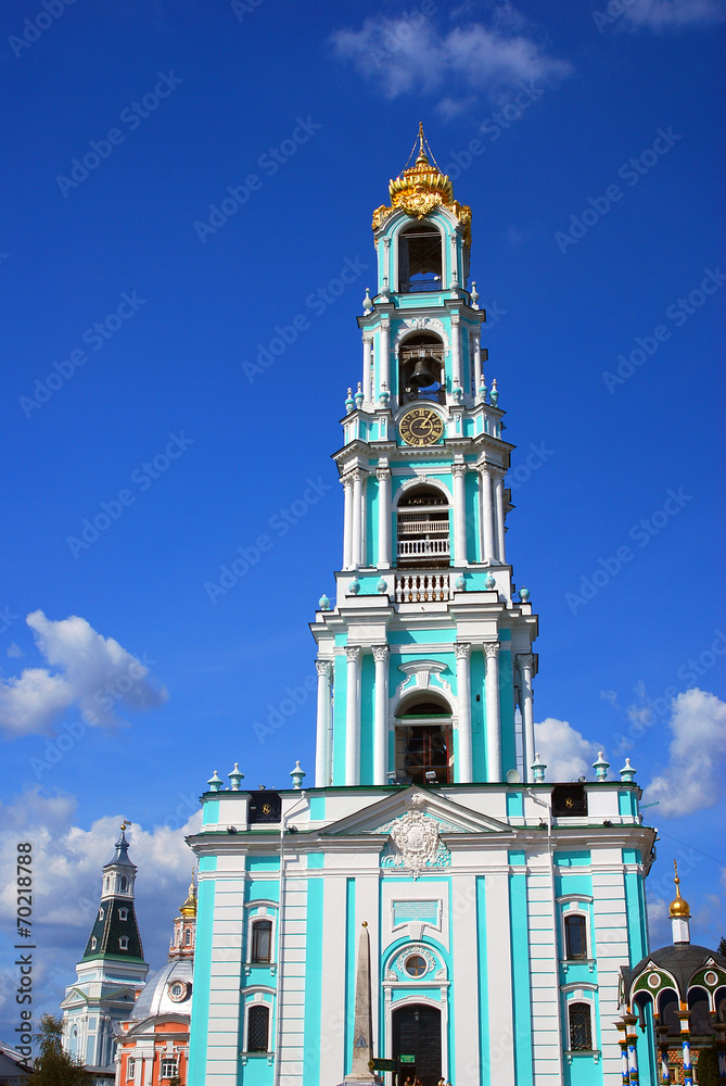 Obraz premium Trinity Sergius Lavra, Russia. UNESCO Heritage.