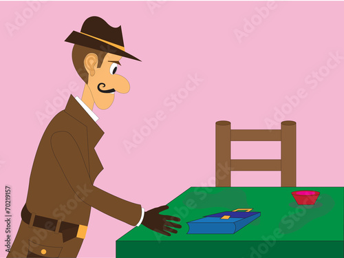 Detective and dirty table