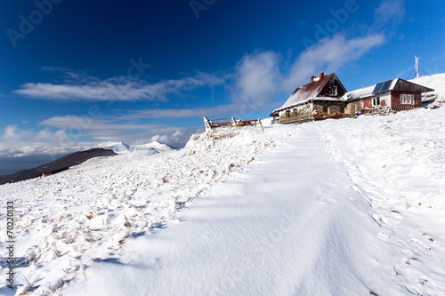 Fototapeta Naklejka Na Ścianę i Meble -  Bieszczady Winter