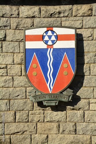 Coat of Arms for the Yukon Territory of Canada.