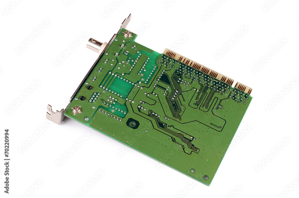 The details motherboard as a background