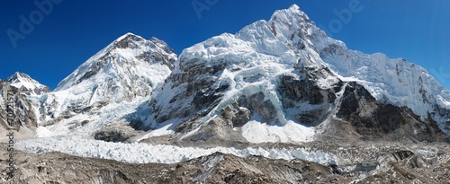 panoramic view of Everest