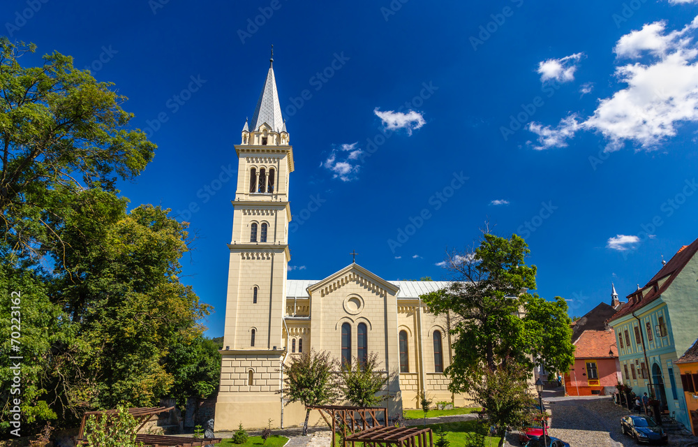 St. Joseph's Roman Catholic Cathedral in Sighisoara, Romania