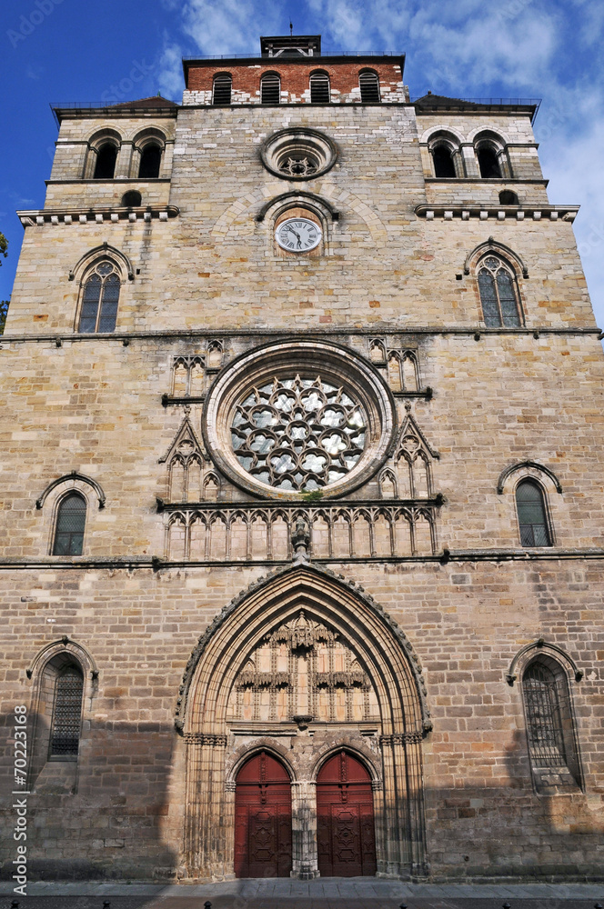 Obraz premium Cahors, la cattedrale, Midi Pirenei