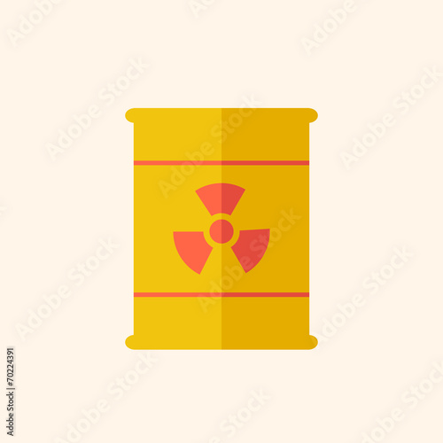 Nuclear Flat Icon