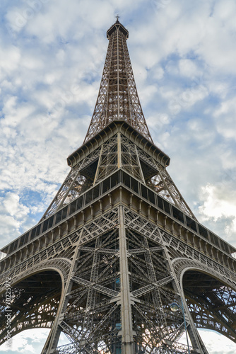 The Eiffel tower  Paris  France
