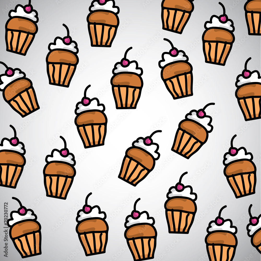 cupcake Vector cupcake Vector