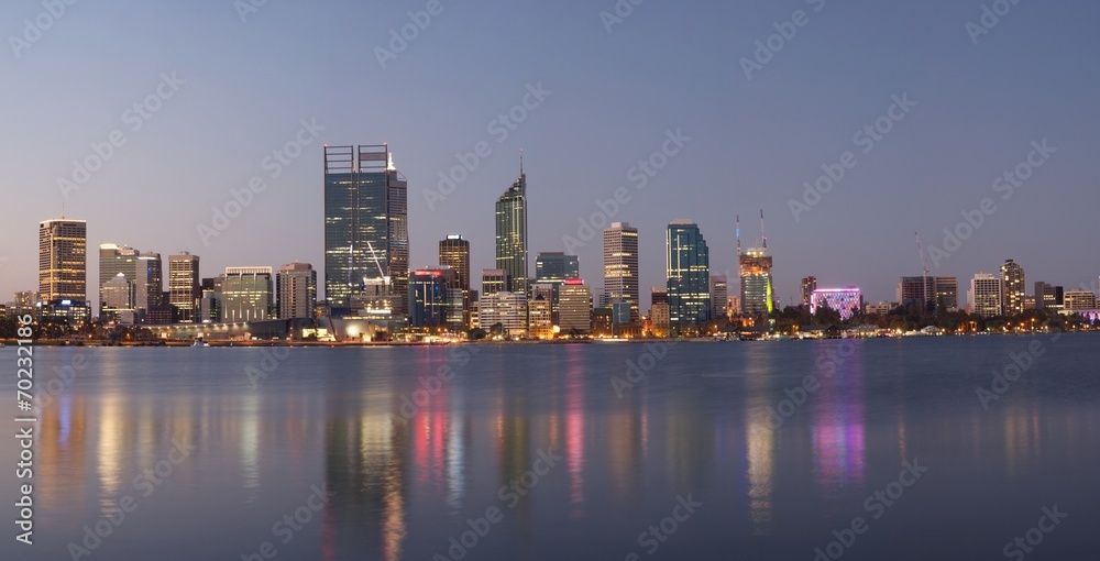 Fototapeta premium Panorama Perth w Australii