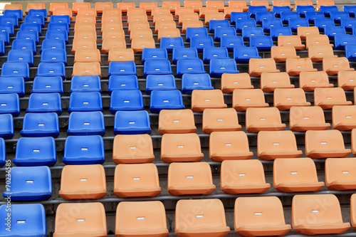 Stadium seats for sport football