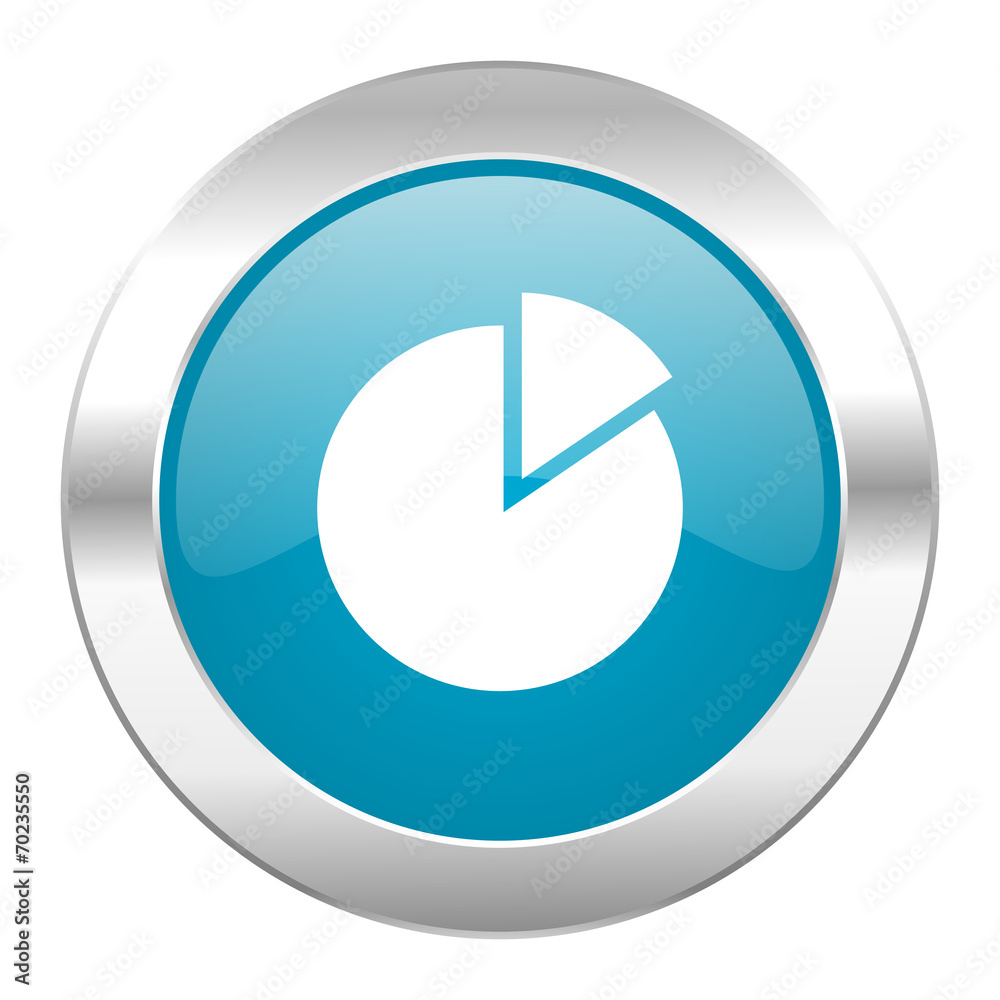 chart internet blue icon chart internet blue icon