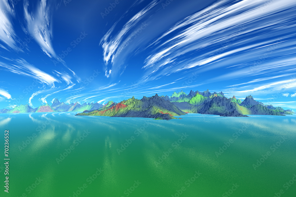 Fototapeta premium Stranger planets