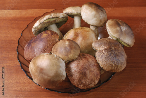 CEPS in a dish on a wooden background