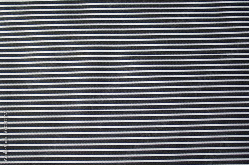 Black striped cotton