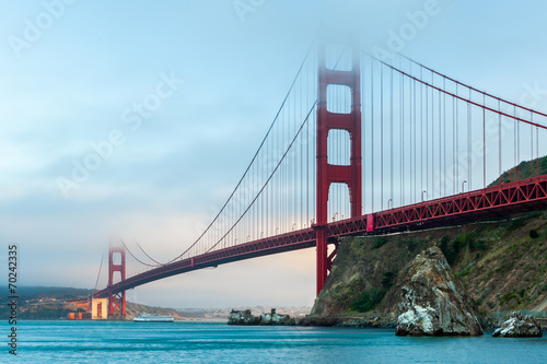 Golden Gate bridge, San Francisco. California #70242335