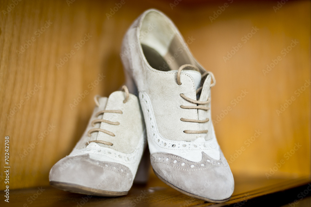 Оригинальные свадебные туфли