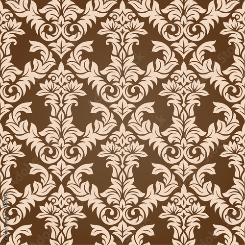 Seamless Damask Wallpaper II