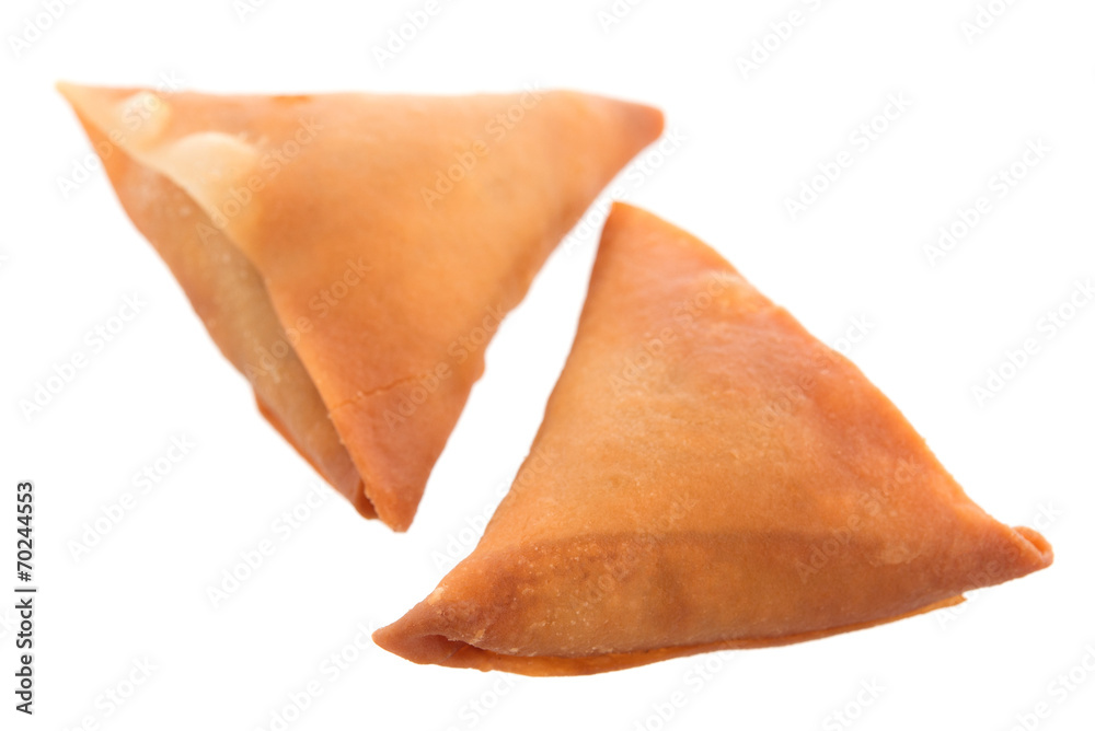 Samosa isolated Samosa isolated