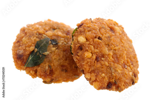 Crispy deep fired vadai snacks