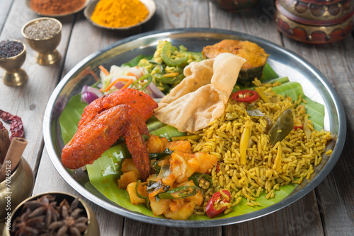 Valokuva Biryani rice ready to eat
