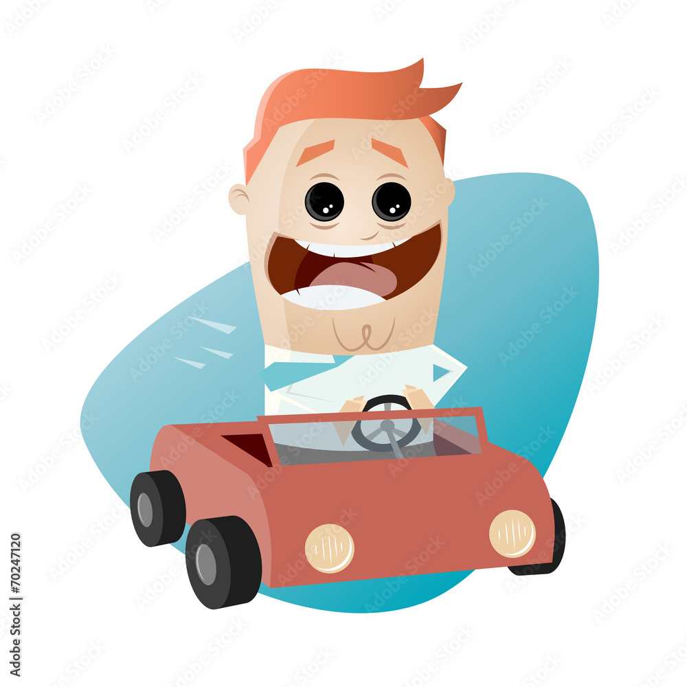 mann im cabrio mann im cabrio