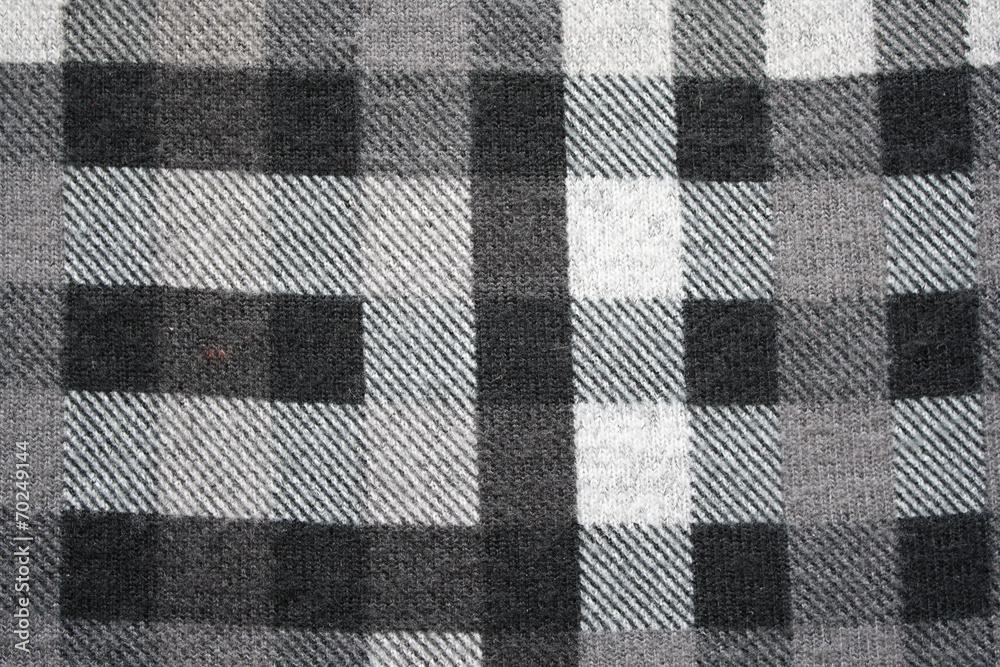 Seamless checked cloth texture