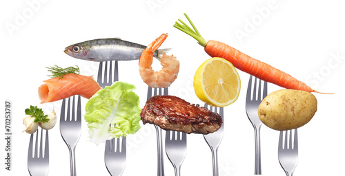 healthy balanced food
