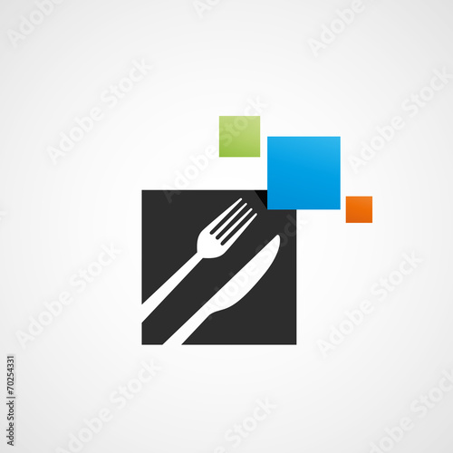 assiette et couvert