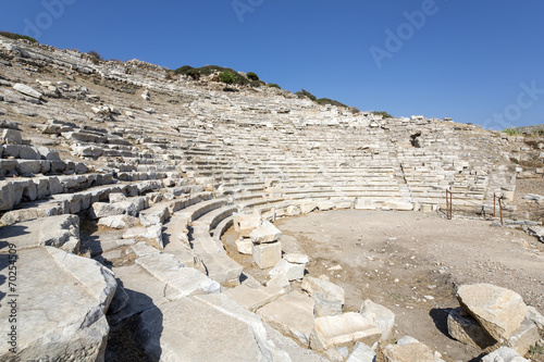 Amphitheate of Knidos; Datca, Mugla, Turkey photo