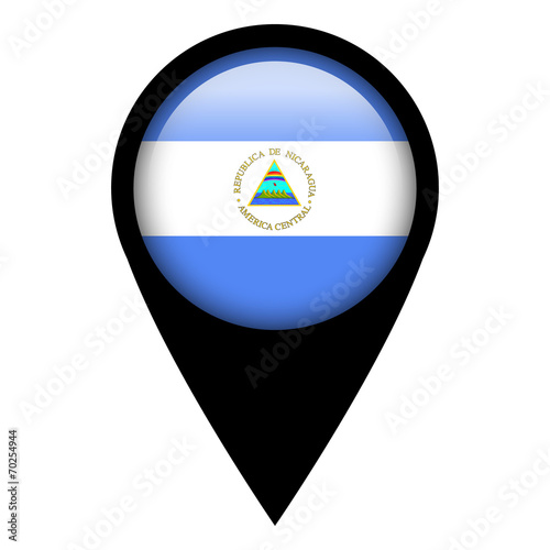 Flag pin illustration - Nicaragua Free Download Flag pin illustration - Nicaragua - GFXLoad