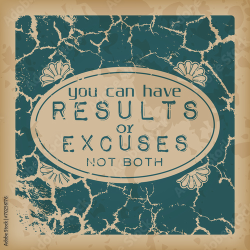 Retro motivational background