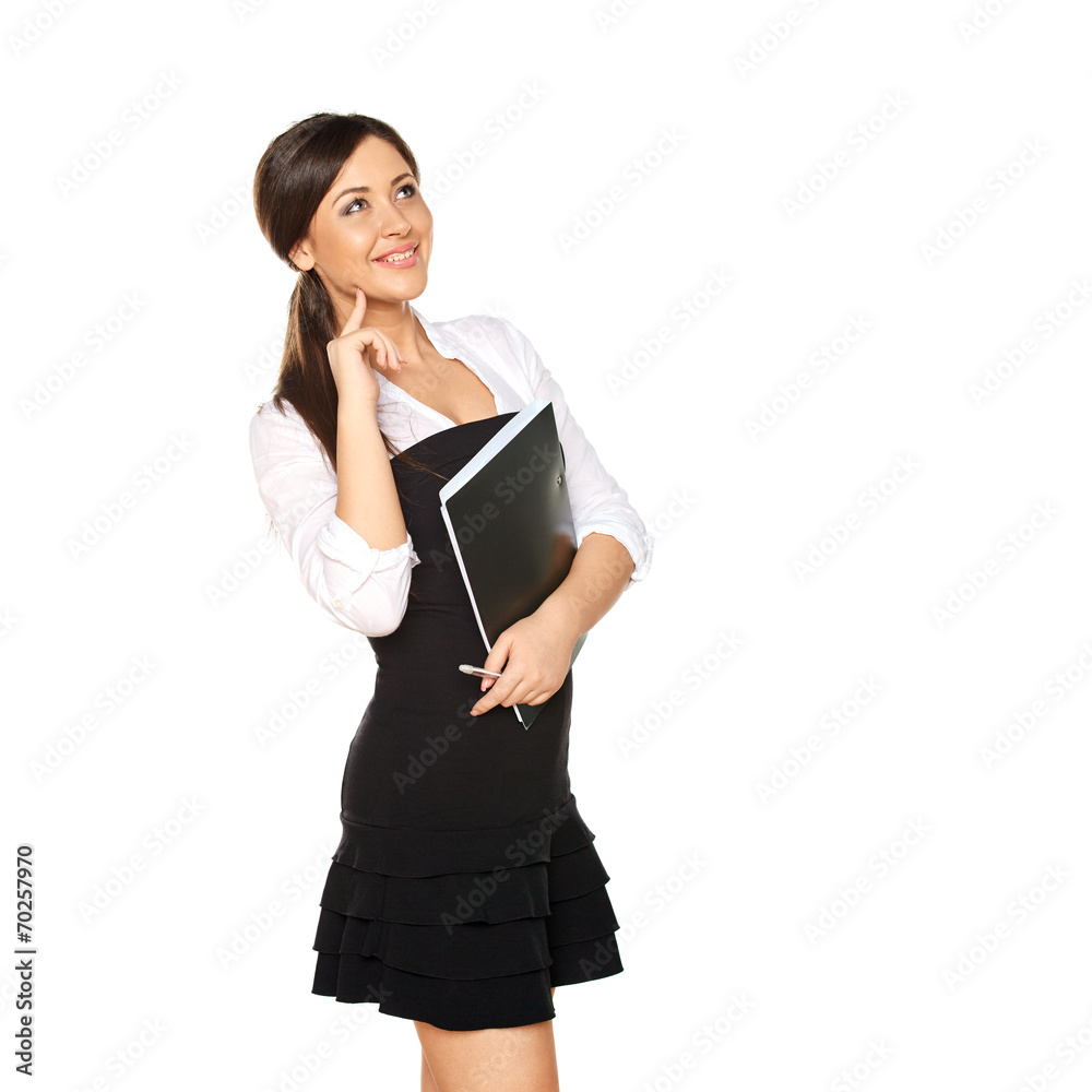 young woman looks like a student young woman looks like a student