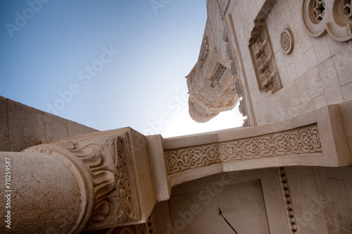 Abstract Architectural Detail of Aldahaar Mosque photo