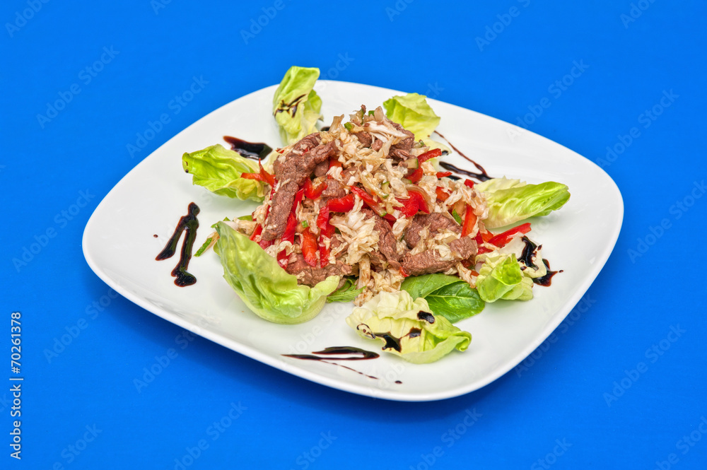 roast beef salad