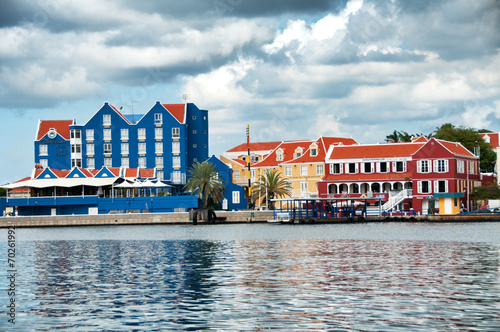 View of Otrobanda district in Willemstad, Curacao
