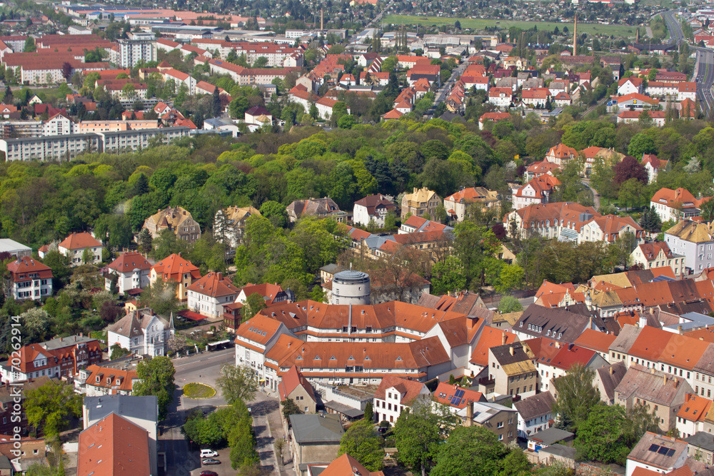 Blick auf Torgau